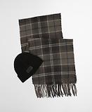 Thumbnail 2 of Barbour International Men's Sweeper Beanie and Scarf Gift Set - Black