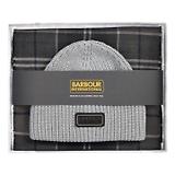 Thumbnail 1 of Barbour International Men's Sweeper Beanie and Scarf Gift Set - Grey