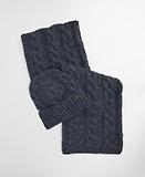 Thumbnail 2 of Barbour Men's Jesmond Beanie and Scarf Gift Set - Navy