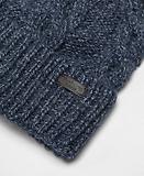 Thumbnail 5 of Barbour Men's Jesmond Beanie and Scarf Gift Set - Navy