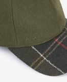 Thumbnail 3 of Barbour Men's Roker Cap - Forest Green/Classic