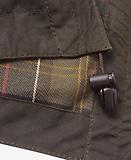 Thumbnail 4 of Barbour Classic Sylkoil Hood - Tartan Lining - Olive
