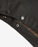Thumbnail 2 of Barbour Classic Sylkoil Hood - Tartan Lining - Olive