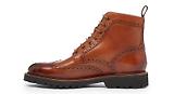 Thumbnail 5 of Oliver Sweeney Men's Milbrook Antiqued Leather Brogue Boots - Tan