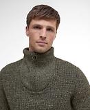 Thumbnail 5 of Barbour Men's New Tyne Half Zip Sweater - Derby Tweed