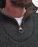 Thumbnail 6 of Barbour Men's New Tyne Half Zip Sweater - Olive