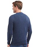 Thumbnail 3 of Barbour Men's Tisbury Crew Neck Jumper - Deep Blue
