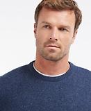 Thumbnail 5 of Barbour Men's Tisbury Crew Neck Jumper - Deep Blue