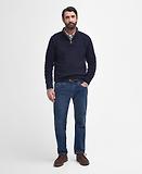 Thumbnail 2 of Barbour Men's Nelson Half Zip Sweater - Navy