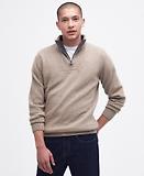 Thumbnail 3 of Barbour Men's Nelson Half Zip Sweater - Stone