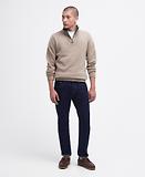 Thumbnail 2 of Barbour Men's Nelson Half Zip Sweater - Stone