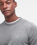 Thumbnail 4 of Barbour Men's Pima Crew Neck Jumper - Grey