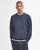 Thumbnail 4 of Barbour Men's Pima Crew Neck Jumper - Navy