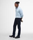 Thumbnail 3 of Barbour Men's Cotton Half Zip Jumper - Ocean Sky