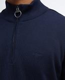 Thumbnail 7 of Barbour Men's Cotton Half Zip Jumper - Navy