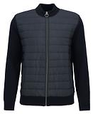 Thumbnail 1 of Barbour Men's Essential Carn Baffle Zip Through Jumper - Black