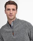 Thumbnail 5 of Barbour Men's Talder Half-Zip Knit Jumper - Grey Marl