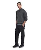 Thumbnail 2 of Barbour International Men's Crawley Half-Zip Jumper - Charcoal Marl