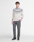 Thumbnail 3 of Barbour Men's Hewton Roll Neck Jumper - Whisper White