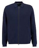 Thumbnail 1 of Barbour Men's Crowcombe Knitted Zip Thru Jacket - Navy