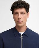 Thumbnail 5 of Barbour Men's Crowcombe Knitted Zip Thru Jacket - Navy