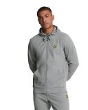 Thumbnail 2 of Lyle & Scott Men's Sports Full-Zip Hoodie - Mid Grey Marl