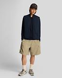 Thumbnail 3 of Lyle & Scott Men's Tonal Hybrid Gilet - Dark Navy