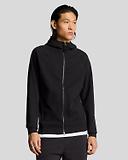 Thumbnail 2 of Lyle & Scott Men's Diagonal Interlock Zip Through Hoodie - Lacquer