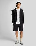 Thumbnail 3 of Lyle & Scott Men's Diagonal Interlock Zip Through Hoodie - Lacquer