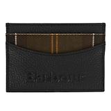 Thumbnail 1 of Barbour Men's Logo Leather Card Holder - Black