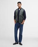 Thumbnail 3 of Barbour Men's Quilted Waistcoat/Zip-In Liner - Olive/Classic
