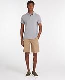 Thumbnail 5 of Barbour Men's Original Sports Tailored Polo Shirt - Grey Marl