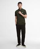 Thumbnail 3 of Barbour International Men's Essential Polo Shirt - Sage