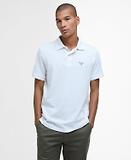 Thumbnail 2 of Barbour Men's Lightweight Sports Polo Shirt - Whisper White