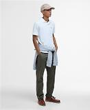 Thumbnail 3 of Barbour Men's Lightweight Sports Polo Shirt - Whisper White