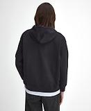 Thumbnail 4 of Barbour Men's Brushed Nicholas Oversized Hoodie - Black