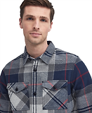 Thumbnail 5 of Barbour Men's Cannich Overshirt - Blue/Grey