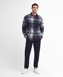 Thumbnail 4 of Barbour Men's Chapter Check Overshirt - Blue Granite