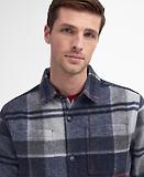 Thumbnail 6 of Barbour Men's Chapter Check Overshirt - Blue Granite