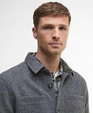 Thumbnail 5 of Barbour Men's Marlow Tailored Wool Blend Overshirt - Dark Grey Marl