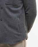 Thumbnail 6 of Barbour Men's Marlow Tailored Wool Blend Overshirt - Dark Grey Marl