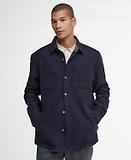 Thumbnail 2 of Barbour Men's Marlow Tailored Wool Blend Overshirt - Navy Marl