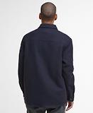 Thumbnail 4 of Barbour Men's Marlow Tailored Wool Blend Overshirt - Navy Marl