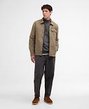 Thumbnail 3 of Barbour Men's Crail Wax Ripstop Overshirt - Concrete