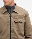 Thumbnail 5 of Barbour Men's Crail Wax Ripstop Overshirt - Concrete