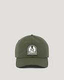 Thumbnail 2 of Belstaff Compact Ripstop Mountain Logo Cap - Faded Olive