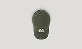Thumbnail 3 of Belstaff Compact Ripstop Mountain Logo Cap - Faded Olive