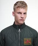 Thumbnail 5 of Barbour International Men's Steve McQueen Merchant Quilted Jacket - Sage