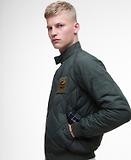 Thumbnail 6 of Barbour International Men's Steve McQueen Merchant Quilted Jacket - Sage