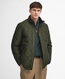 Thumbnail 3 of Barbour Men's Winter Chelsea Quilted Jacket - Sage/Greenloch Tartan